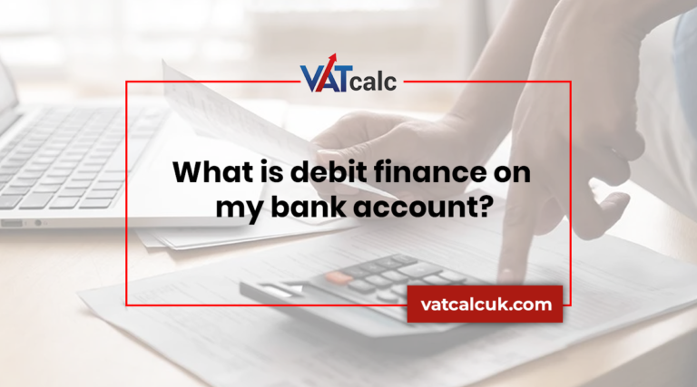 What is debit finance on my bank account?