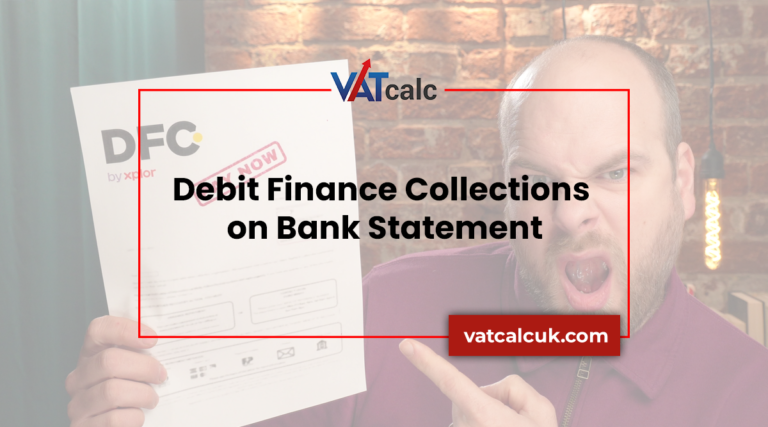 Debit finance collections on bank statement