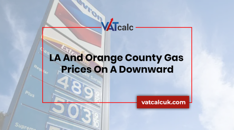LA and Orange County Gas Prices on a Downward